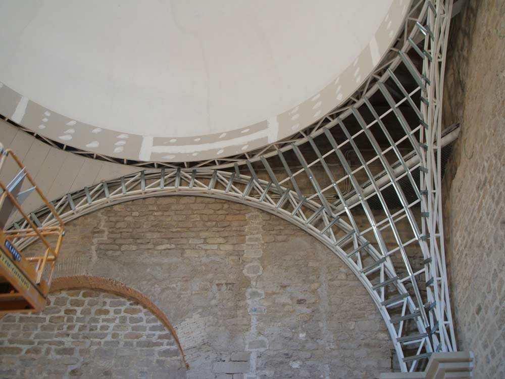 Constructora Geotecnia y Cimientos S.A. Iglesia Santa María de los Reales Alcazares de Baeza (Jaén)